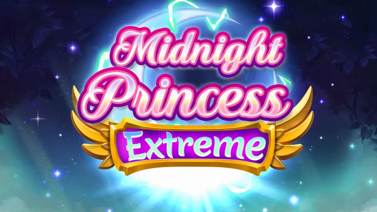 Tampilan visual slot Midnight Princess Extreme dengan tiga putri prajurit